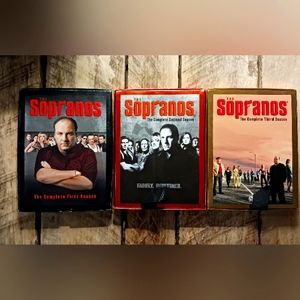 The Sopranos: Seasons 1 - 3  Full DVD Sets 1999 - 2001